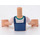 LEGO Daniel - Sand Blue Overalls Friends Torso (Boy) (73161 / 92456)