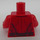 LEGO Daredevil Minifig Torso (973 / 76382)