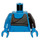 LEGO Celeste oscuro Aayla Secura con Celeste oscuro Skin Minifigura Torso (973 / 76382)