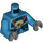 LEGO Dark Azure Alien Defense Unit Flight Jumpsuit Torso (973 / 76382)