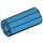 LEGO Donker Azuurblauw As Connector (Glad met  &#039;x&#039;-vormig gat) (59443)