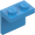 LEGO Dark Azure Bracket 1 x 2 with 2 x 2 (21712 / 44728)