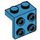 LEGO Dark Azure Halterung 1 x 2 mit 2 x 2 (21712 / 44728)