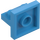 LEGO Dark Azure Bracket 1 x 2 with Vertical Tile 2 x 2 (41682)