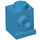 LEGO Azur foncé Brique 1 x 1 avec Phare et pas de fente (4070 / 30069)