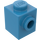 LEGO Azzurro scuro Mattoncino 1 x 1 con Bottoncino su Uno Lato (87087)