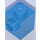 LEGO Azur foncé Brique 1 x 1 avec Stud sur Une Côté (87087)
