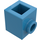 LEGO Donker Azuurblauw Steen 1 x 1 met Stud Aan een Kant (87087)