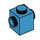 LEGO Donker Azuurblauw Steen 1 x 1 met Studs Aan Twee Tegenoverliggende zijden (47905)