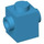 LEGO Azur foncé Brique 1 x 1 avec Goujons sur Deux Côtés opposés (47905)