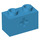 LEGO Dark Azure Backstein 1 x 2 mit Achse Loch („+“ Öffnung und Unterrohr) (31493 / 32064)