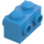 LEGO Mörk Azure Kloss 1 x 2 med Knoppar på Motsatta sidor (52107)