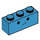 LEGO Dark Azure Backstein 1 x 3 mit Gesicht (3622 / 38939)