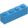 LEGO Mörk Azure Kloss 1 x 4 (3010 / 6146)