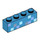LEGO Donker Azuurblauw Steen 1 x 4 met Blauw Squares / Pixels (3010 / 102724)