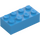 LEGO Dark Azure Brick 2 x 4 (3001 / 72841)