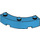 LEGO Donker Azuurblauw Steen 4 x 4 Ronde Hoek (Breed met 3 Studs) (48092 / 72140)
