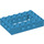 LEGO Dark Azure Brick 4 x 6 with Open Center 2 x 4 (32531 / 40344)