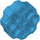LEGO Donker Azuurblauw Connector Ronde met Pin en As Gaten (31511 / 98585)