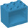 LEGO Dark Azure Schrank 2 x 3 x 2 mit versenkten Bolzen (92410)