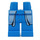 LEGO Dark Azure Doctor with Lab Coat Legs (3815 / 10634)