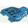 LEGO Azur foncé Dragon Diriger Upper Jaw avec Water Swirl et Noir et Bleu Scales (72362)