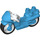 LEGO Dark Azure Duplo Motorcycle (29973 / 78295)