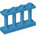 LEGO Dark Azure Fence Spindled 1 x 4 x 2 with 4 Top Studs (15332)