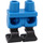 LEGO Azzurro scuro Fianco con Doppio Prosthetic Gambe