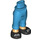 LEGO Dark Azure Hip with Short Trousers with Black Shoes (101347)