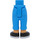 LEGO Dark Azure Hip with Short Trousers with Black Shoes (101347)