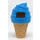 LEGO Azur foncé Crème glacée Costume (80678)