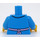 LEGO Azur Foncé Crème glacée Mike Minifigurine Torse (973 / 76382)