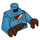 LEGO Dark Azure Jacket with Belt Bag Torso (973 / 76382)