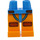 LEGO Dark Azure Lunar Research Astronaut Minifigure Hips and Legs (3815 / 98828)