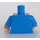 LEGO Mørk asurblå Minifigur Overkropp (973 / 76382)