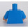 LEGO Azur foncé Minifig Torse (973 / 76382)