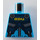 LEGO Dark Azure Minifig Torso without Arms with ADU (973)