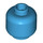 LEGO Dark Azure Minifigure Head (Safety Stud) (3626 / 88475)