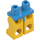 LEGO Dark Azure Minifigure Hips with Yellow Legs (73200 / 88584)