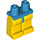 LEGO Dark Azure Minifigure Hips with Yellow Legs (73200 / 88584)