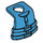LEGO Donker Azuurblauw Minifigure Reddingsvest (38781)