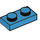 LEGO Dark Azure Plate 1 x 2 (3023)