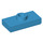 LEGO Donker Azuurblauw Plaat 1 x 2 met 1 Stud (met Groef) (3794 / 15573)