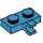 LEGO Dark Azure Plate 1 x 2 with Horizontal Clip (11476 / 65458)