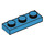 LEGO Dark Azure Plate 1 x 3 (3623)