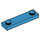 LEGO Dark Azure Plate 1 x 4 with Two Studs without Groove (92593)