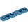 LEGO Dark Azure Plate 1 x 6 (3666)