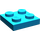 LEGO Azur foncé assiette 2 x 2 (3022 / 94148)