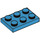 LEGO Donker azuurblauw Plaat 2 x 3 (3021)